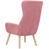  Stolica za opuštanje ružičasta baršunasta | shoptok.hr