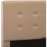  Hidraulični okvir za krevet od umjetne kože boja kave 160x200 cm | Eponuda.com