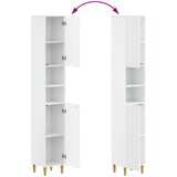  Set kupaonskih ormara od 4 dijela ARNHEM Bijela visokog sjaja | shoptok.hr