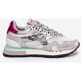 D.Franklin Suede Sport Shoes Sneakers Women Muted White DFSH387005 | shoptok.hr