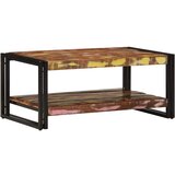 vidaXL Kava miza Multicolor 90x50x38 cm masivni les obnovljen Cene
