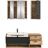MID.YOU Kopalnica Grado, Barva Hrasta, Siva, 4-Delno | Shoptok.si