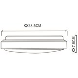 Globo 48408-18 - led plafonsko svetlo kalle LED/18W/230V | Eponuda.com
