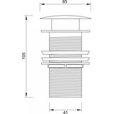 Copen podsklop sifona concept bez preliva (C-S-2005) | Eponuda.com