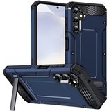 Techsuit Hibridni ovitek Armor Kickstand za Samsung Galaxy S24 Plus - Temno modra | Shoptok.si