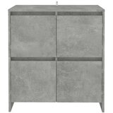  Komoda siva boja betona 70 x 41 x 75 cm od iverice | shoptok.hr