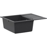  Jednostruki kuhinjski sudoper Granite 62 x 50 x 20 cm Grafitna | shoptok.hr