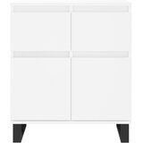  Komoda bijela 60 x 35 x 70 cm od konstruiranog drva | shoptok.hr