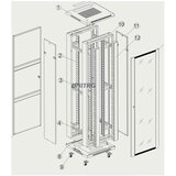  Samostoječa komunikacijska omara T2 42U 800x800 G7 | Shoptok.si
