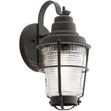 Quintiesse Chance Harbor Kichler Zunanja stenska svetilka z 1 lučjo, obrabljena cink barva IP44, (22099830) | Shoptok.si