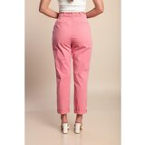 Fenzy Plus Size Bombažne Hlače, Roza | Shoptok.si