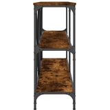  Konzoni stol boja hrasta 160 x 30 x 75 cm od drva i željeza | shoptok.hr