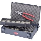 Knipex klešta za krimpovanje hilzni 0,25 - 16,0 mm² u tanos mini-systainer® plastičnoj kutiji sa neizolovanim hilznama (97 90 05) | Eponuda.com