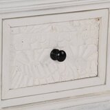  Stolić za kavu bijeli 70 x 70 x 30 cm od masivnog drva manga | shoptok.hr