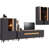 Dieter Knoll KOMODA, antracit, barve hrasta | Shoptok.si