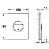 Grohe Nova Cosmopolitan tipka za ugradni vodokotlić 38765000