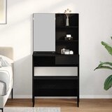  Set toaletnog stolića 2 pcs Crni hrast Konstruirano drvo | Eponuda.ba