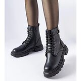 Gemre Black insulated boots with rhinestones Broberg | ePonuda.com