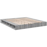  Okvir za krevet boja hrasta 200x200 cm od konstruiranog drva | shoptok.hr