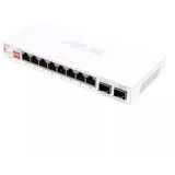 Asus Omrežno stikalo QG-U1080, 8-portno 2.5G in 2-portno 10G SFP+, Plug and Play, enostavna namestitev, (5000166791) | Shoptok.si