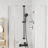  Držač za tuš Crna 101 cm Nehrđajući čelik | shoptok.hr