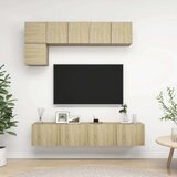  Komplet TV omaric 5-delni sonoma hrast iverna plošča, (20732501) | Shoptok.si