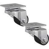  Kaster 2 pcs Srebrno 44,1 x 44,1 x 1,95 mm Najlon | shoptok.hr