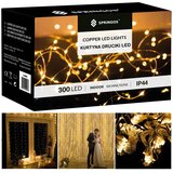  LED svjetlosna zavjesa – 300 lampica, toplo bijela | shoptok.hr