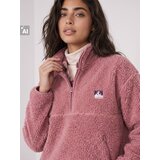 Sinsay Oversize half zip majica s džepovima na patentni zatvarač | shoptok.hr