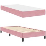  Krevet s opruga kutije Ružičasta 100 x 200 cm tkanina | shoptok.hr