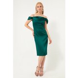 Lafaba Evening & Prom Dress - Green - A-line Cene