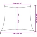  Jedro za zaštitu od sunca 160 g/m² Trapezoidno smeđe 4/5x4 m HDPE | shoptok.hr