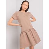 FANCY Dress-FA-SK-6927.21P-dark beige | shoptok.hr