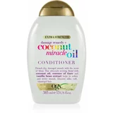 OGX Coconut Miracle Oil balzam za krepitev las s kokosovim oljem 385 ml