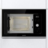 Gorenje BMX201AG1BG ugradbena mikrovalna, crno staklo / nehrđajući čelik | shoptok.hr