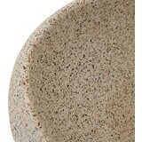Nadgradni Nadpultni umivalnik peščen ovalen 59x40x15 cm keramik | Shoptok.si