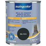 SWINGCOLOR Boja za pod (Antracit siva, 750 ml, Svilenkasti mat) Cijene