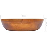  Umivaonik od masivne tikovine Φ 40 x 10 cm | shoptok.hr