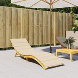  Jastuk za ležaljku bež 200 x 70 x 3 cm od tkanine Oxford | Eponuda.com