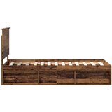  Okvir za krevet Staro drvo 75 x 190 cm Čvrsto borovo drvo | shoptok.hr