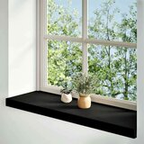 vidaXL Prozorske klupice 2 kom tamnosmeđe 80x25x2 cm masivne hrast | shoptok.hr