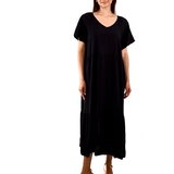 Gemre Black loose-fit maxi dress Mamelia Cijene