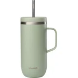 Termos šalica Cold Cup s ručkom 600 ml - mat limeta zelena