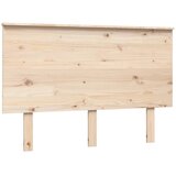 Maison Chic posteljno vzglavje - vzglavna omarica - nočna omarica 124x6x82,5 cm trdna borovina, (21704139) Cene