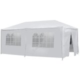  beli paviljon party 6x3m sa stranicama cene