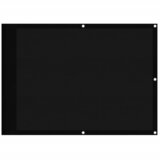 Furnova Balkonsko platno črno 75x700 cm 100 % poliestrski oxford, (22056882) | Shoptok.si