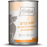  Varčno pakiranje MjAMjAM Adult 12 x 400 g - Sočen piščanec z mehko raco | shoptok.hr
