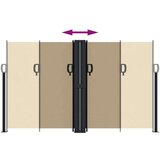  Uvlačiva bočna tenda 140 x 1000 cm bež | shoptok.hr