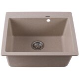Inter Ceramic Sudopera usadna pravougaona 50x57x22,5 sifon centar 11cm granit bez+s1 Cene