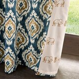Pineapple Elephant Plave zavjese u setu 2 kom 168x183 cm Suri Geo – | shoptok.hr